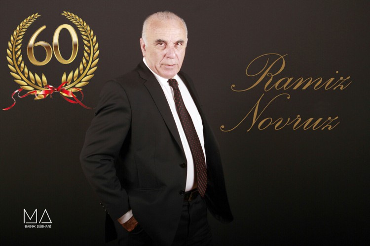 Ramiz Novruzov 60 illik yubileyini teatrda keçirdi