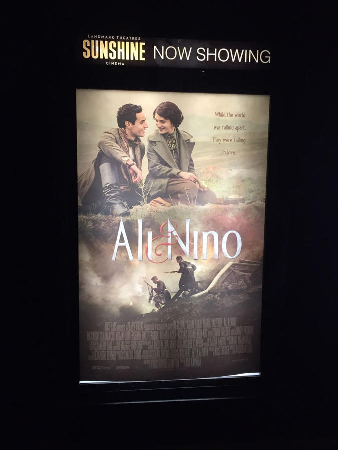 Nyu-Yorkda "Əli və Nino" filmi 