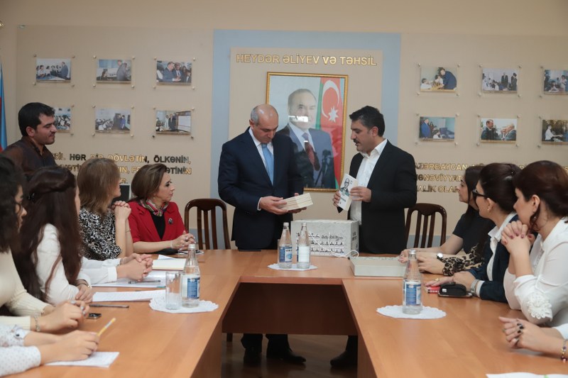 Şəmil Sadiqin “Odərlər” romanı Azərbaycan Dövlət Pedaqoji Kollecində müzakirə olundu